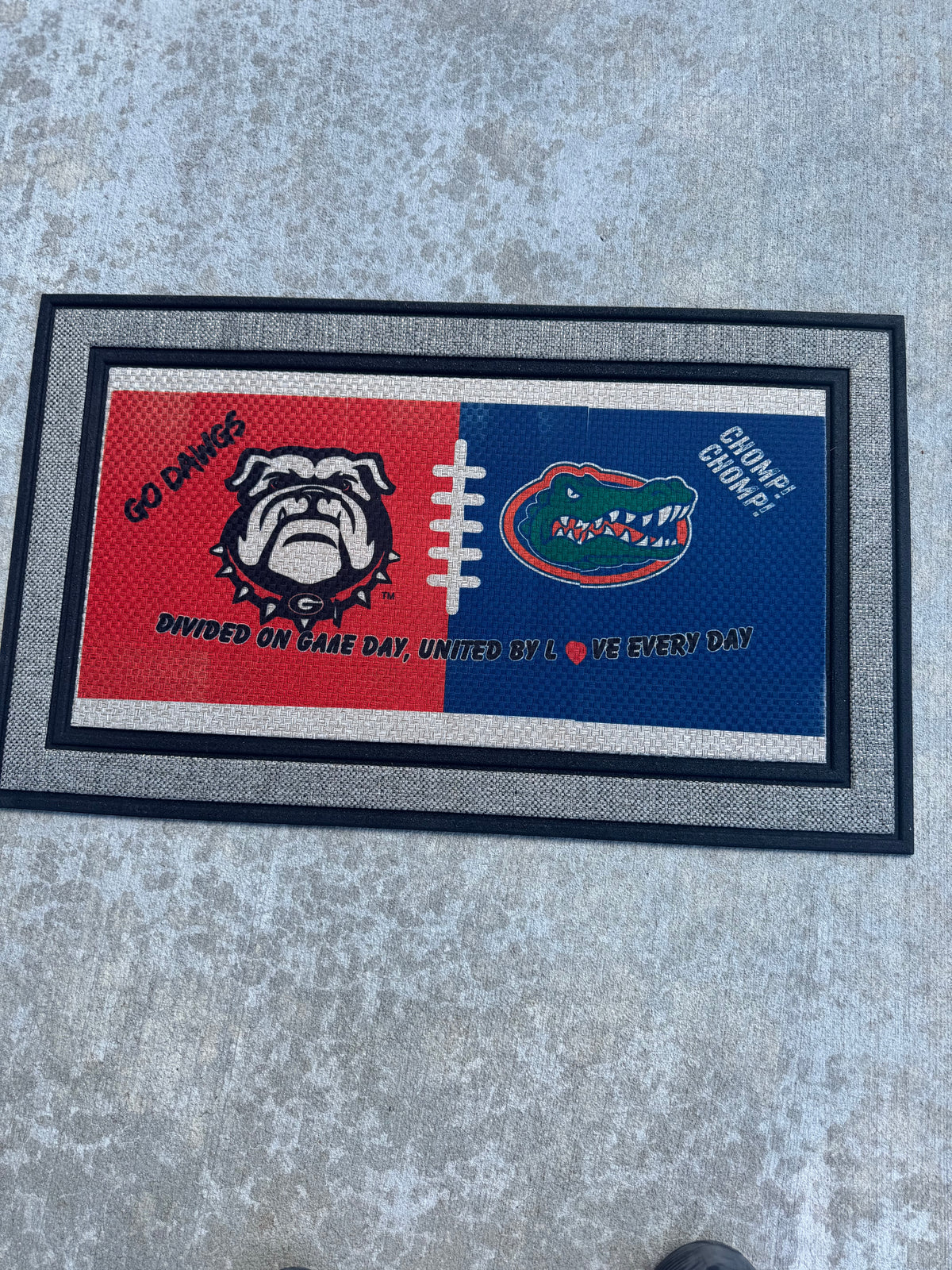Custom Sublimation Doormat – Personalized Photo & Name Door Mat for Gifts, Home & Special Occasions