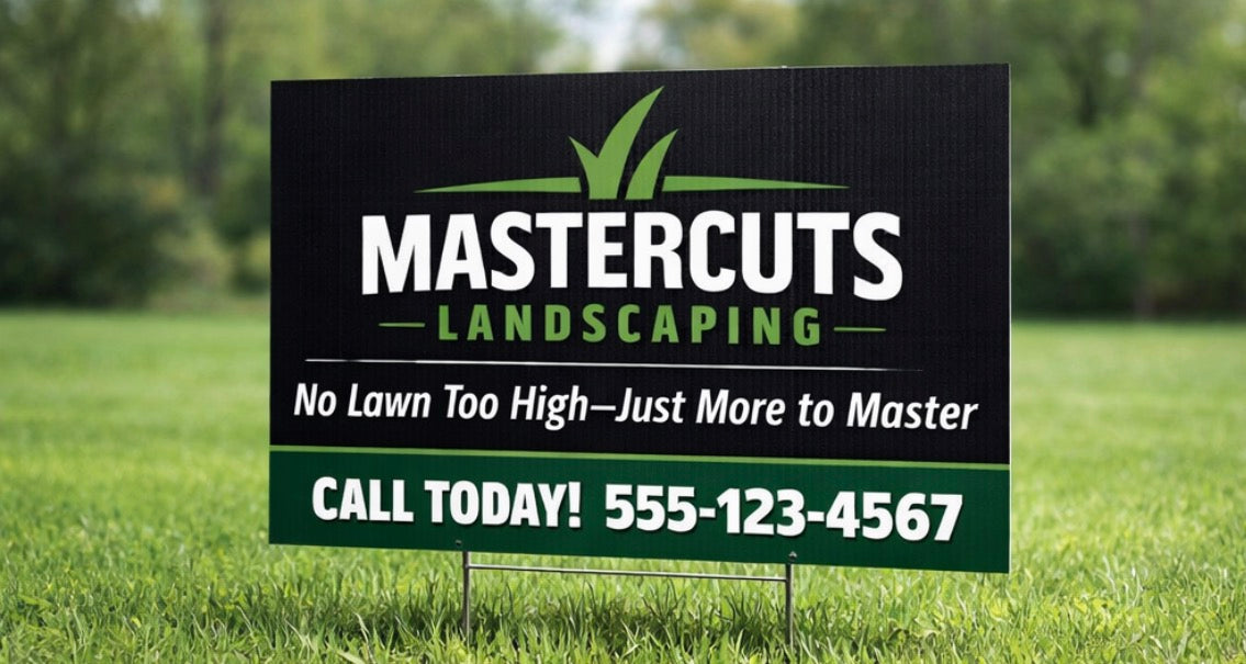 18x24 Yard Sign – Personalized Outdoor Signage for Business & Events