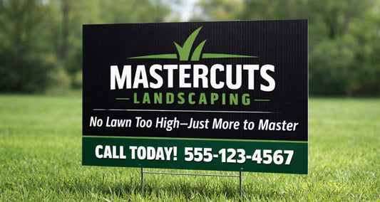 18x24 Yard Sign – Personalized Outdoor Signage for Business & Events